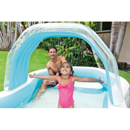 Bazén FAMILY CABANA so Sprchou INTEX