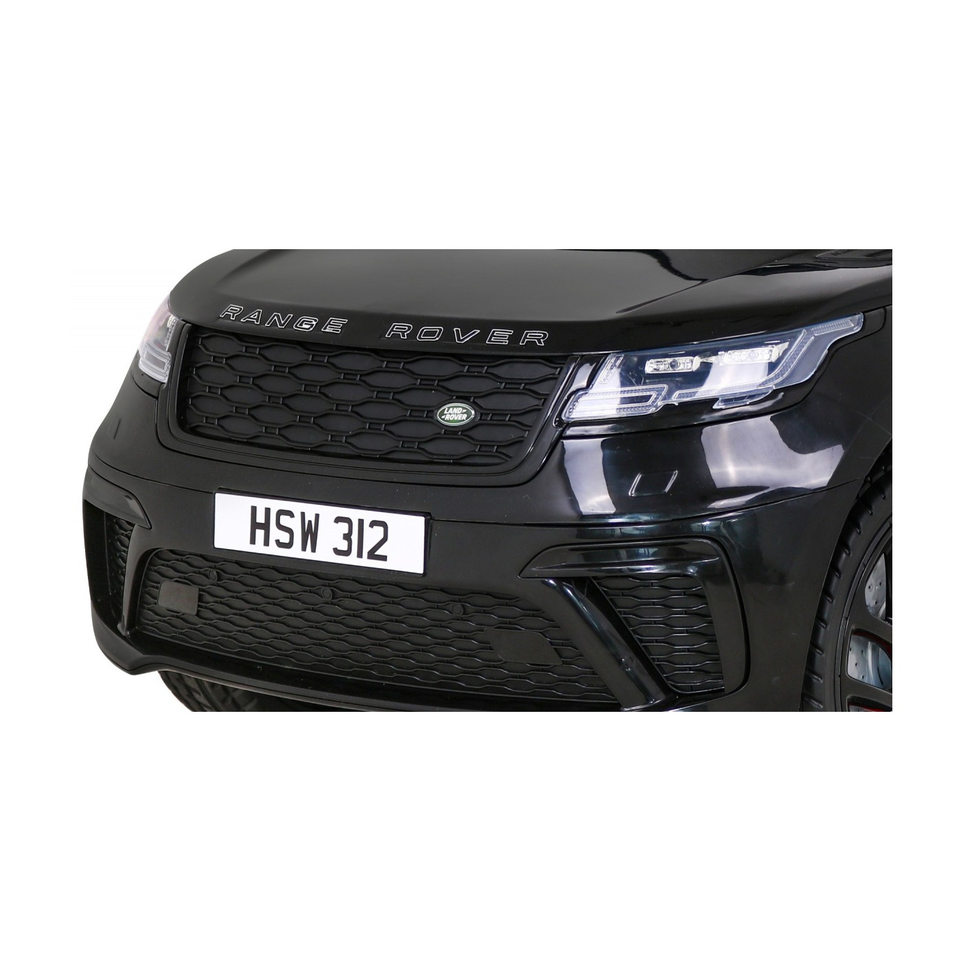 Range Rover Velar na batériu Čierny + Ovládač + EVA + Pomalý štart + MP3 LED