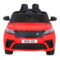 Range Rover Velar na batériu Červený + Ovládač + EVA + Pomalý štart + MP3 LED
