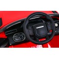 Range Rover Velar na batériu Červený + Ovládač + EVA + Pomalý štart + MP3 LED