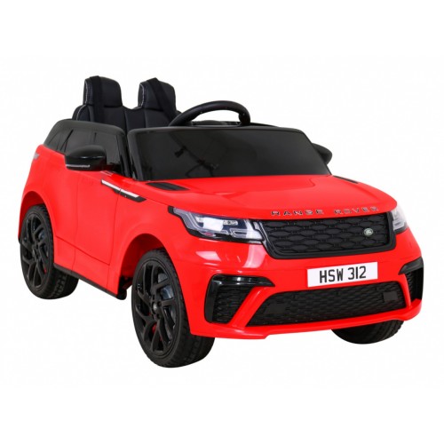 Range Rover Velar na batériu Červený + Ovládač + EVA + Pomalý štart + MP3 LED