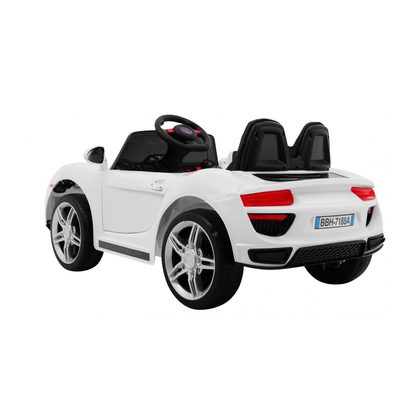 Vozidlo Roadster Biely