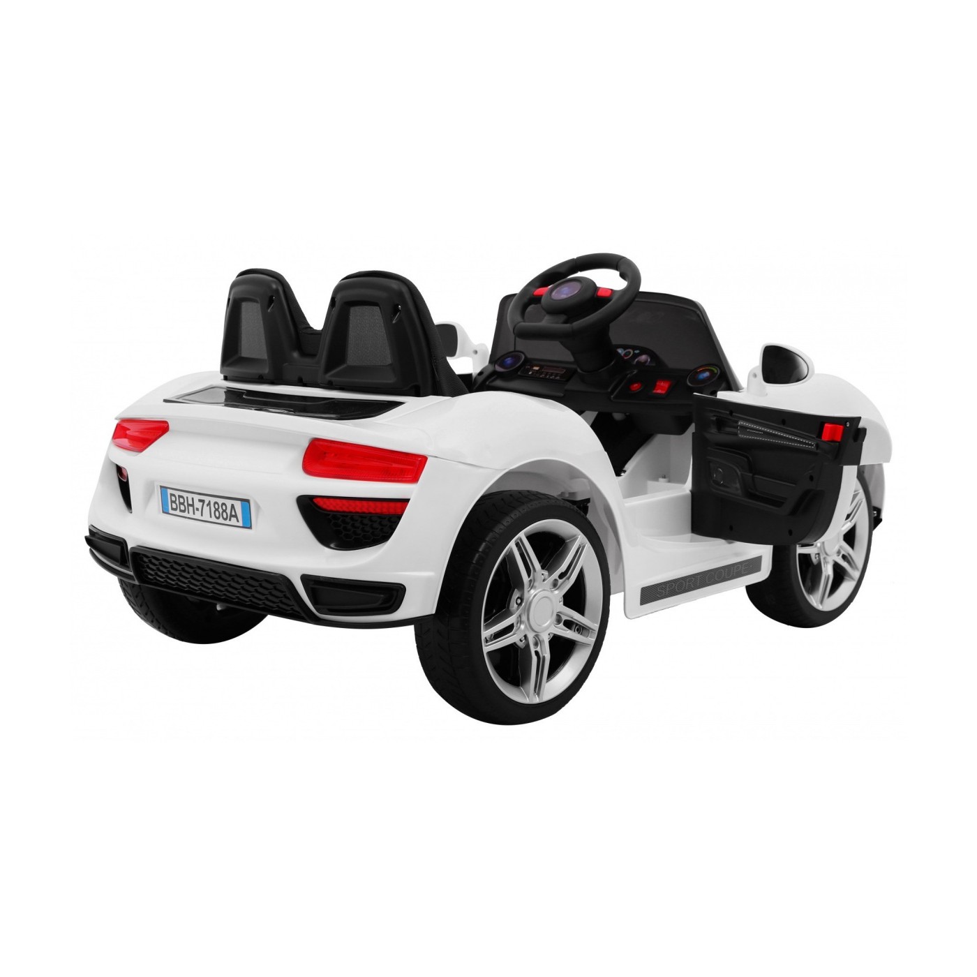 Vozidlo Roadster Biely