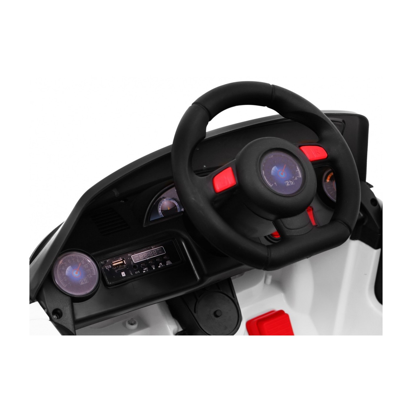 Vozidlo Roadster Biely