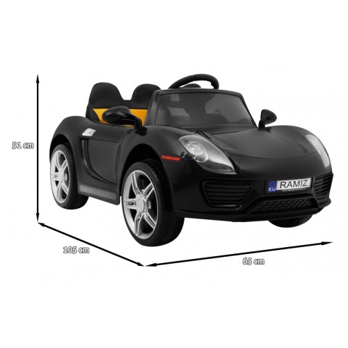 Vozidlo Roadster Čierny