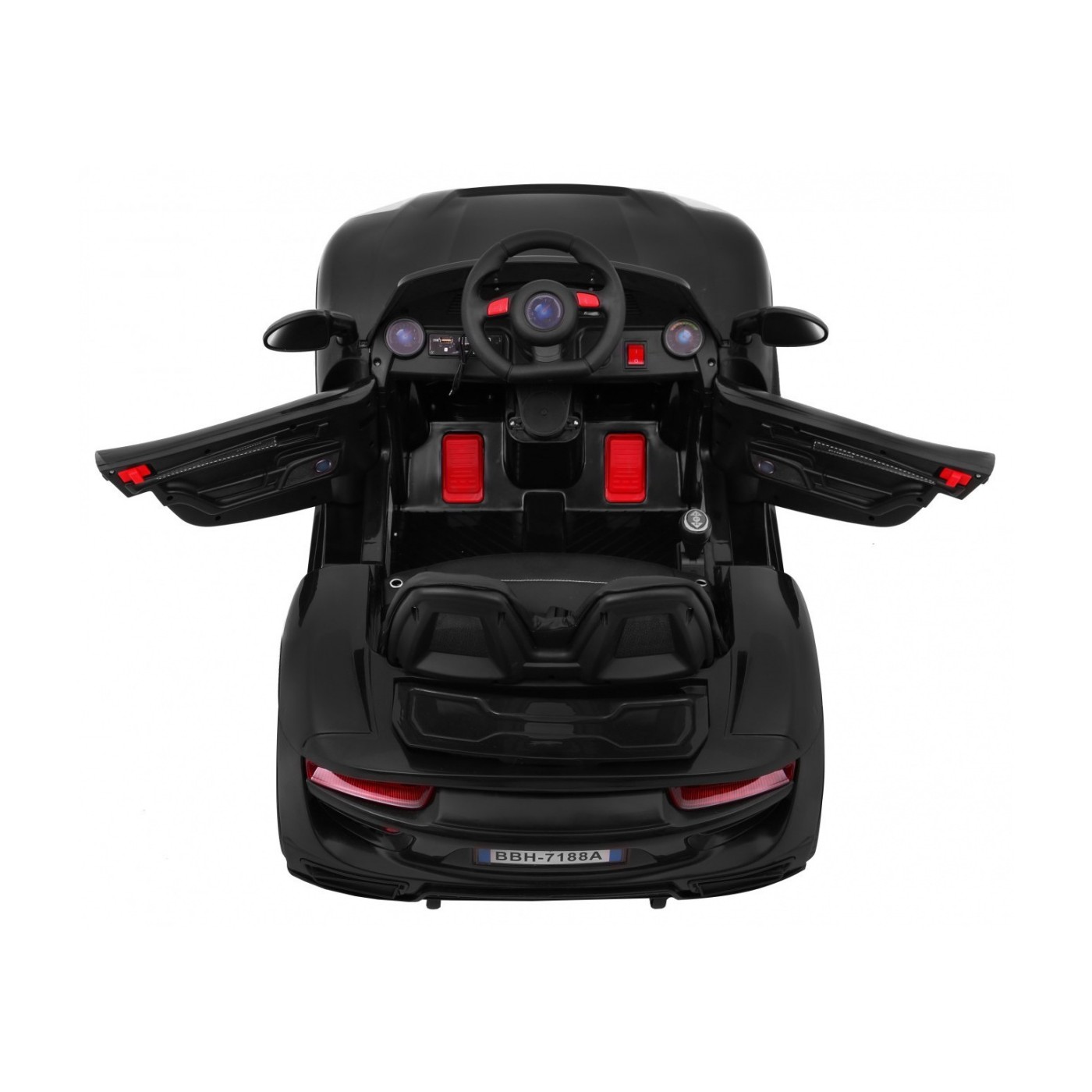 Vozidlo Roadster Čierny