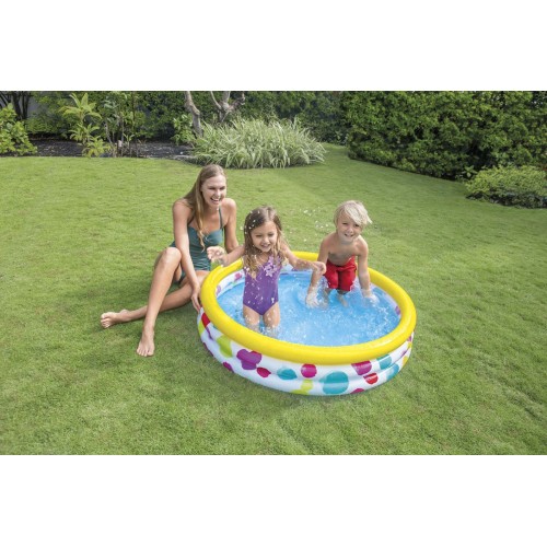 Bazén Farebné Bodky 147 x 33 cm INTEX