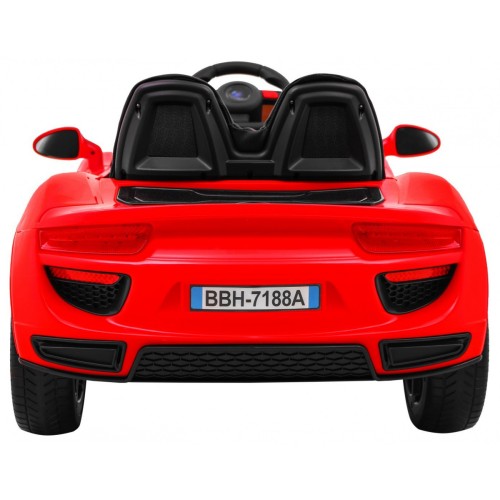 Vozidlo Roadster Červený