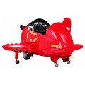 Lietadlo F99 Sky Limit na batériu pre deti Červené + Pohyblivá vrtuľa + Ovládač + Pomocné kolieska + Audio LED + EVA