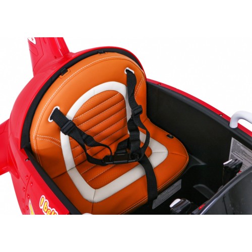 Lietadlo F99 Sky Limit na batériu pre deti Červené + Pohyblivá vrtuľa + Ovládač + Pomocné kolieska + Audio LED + EVA