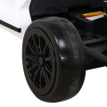 Motokára Speed 7 Drift King na batériu pre deti Biely + Funkcia driftu + Športové sedadlo + 2 Rýchlosti + EVA