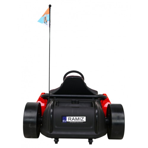 Motokára Speed 7 Drift King na batériu pre deti Červený + Funkcia driftu + Športové sedadlo + 2 Rýchlosti + EVA