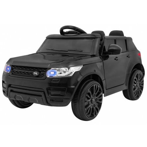 Autíčko Start Run na batériu Čierny + Ovládač + Bezpečnostné funkcie + MP3 LED