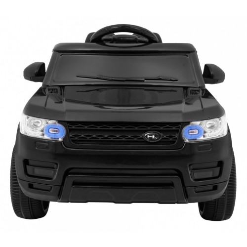 Autíčko Start Run na batériu Čierny + Ovládač + Bezpečnostné funkcie + MP3 LED