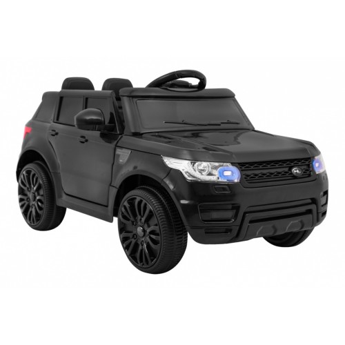 Autíčko Start Run na batériu Čierny + Ovládač + Bezpečnostné funkcie + MP3 LED