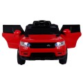 Autíčko Start Run na batériu Červený + Ovládač + Bezpečnostné funkcie + MP3 LED