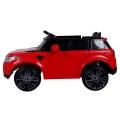 Autíčko Start Run na batériu Červený + Ovládač + Bezpečnostné funkcie + MP3 LED