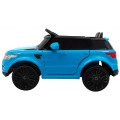 Autíčko Start Run na batériu Modrý + Ovládač + Bezpečnostné funkcie + MP3 LED