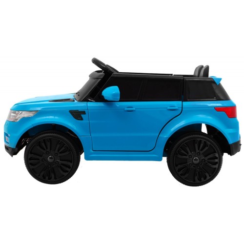 Autíčko Start Run na batériu Modrý + Ovládač + Bezpečnostné funkcie + MP3 LED