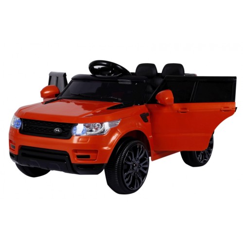 Autíčko Start Run na batériu Oranžový + Ovládač + Bezpečnostné funkcie + MP3 LED