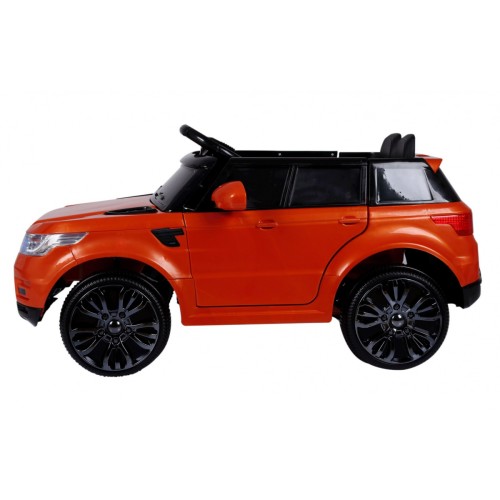 Autíčko Start Run na batériu Oranžový + Ovládač + Bezpečnostné funkcie + MP3 LED