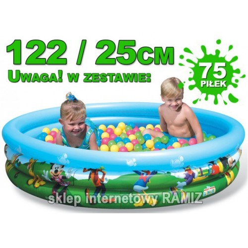 Bazén MICKEY MOUSE Loptičky BESTWAY