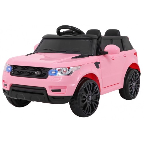 Autíčko Start Run na batériu Ružový + Ovládač + Bezpečnostné funkcie + MP3 LED