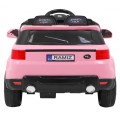 Autíčko Start Run na batériu Ružový + Ovládač + Bezpečnostné funkcie + MP3 LED