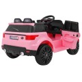 Autíčko Start Run na batériu Ružový + Ovládač + Bezpečnostné funkcie + MP3 LED
