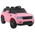Autíčko Start Run na batériu Ružový + Ovládač + Bezpečnostné funkcie + MP3 LED