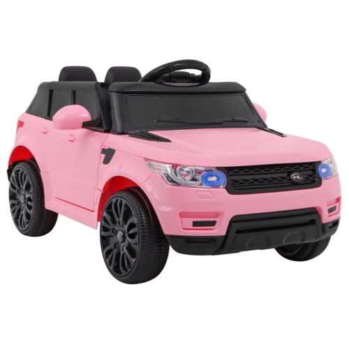 Autíčko Start Run na batériu Ružový + Ovládač + Bezpečnostné funkcie + MP3 LED