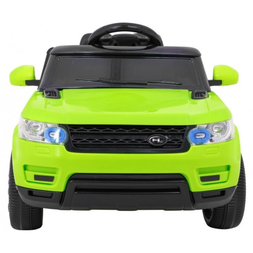 Autíčko Start Run na batériu Zelený + Ovládač + Bezpečnostné funkcie + MP3 LED