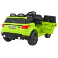 Autíčko Start Run na batériu Zelený + Ovládač + Bezpečnostné funkcie + MP3 LED