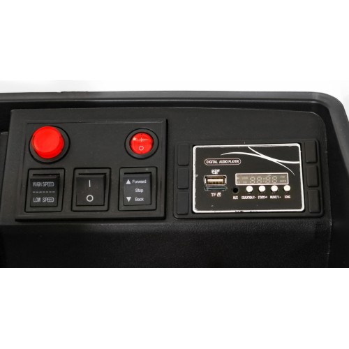 Hasičské auto na batériu pre deti + Vodný kanón + Megafón + Hasičská siréna + Ovládač