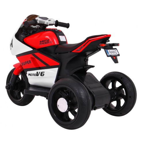 Vozidlo SUPER Motorcycle Červený