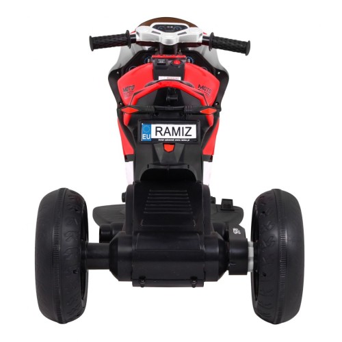 Vozidlo SUPER Motorcycle Červený