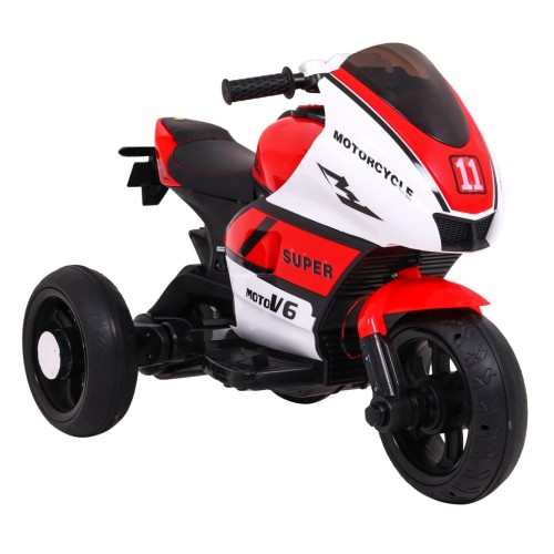 Vozidlo SUPER Motorcycle Červený