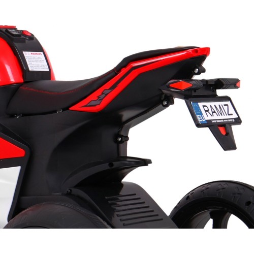 Vozidlo SUPER Motorcycle Červený