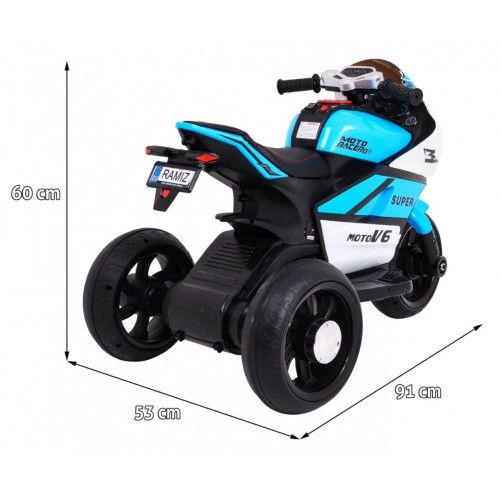 Vozidlo SUPER Motorcycle Modrý