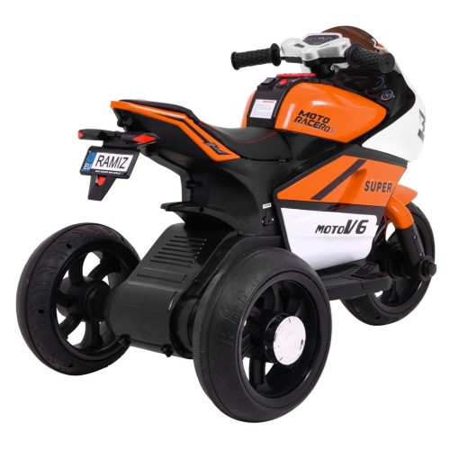 Vozidlo SUPER Motorcycle Oranžový