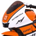 Vozidlo SUPER Motorcycle Oranžový