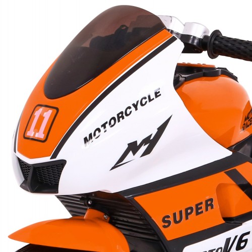 Vozidlo SUPER Motorcycle Oranžový