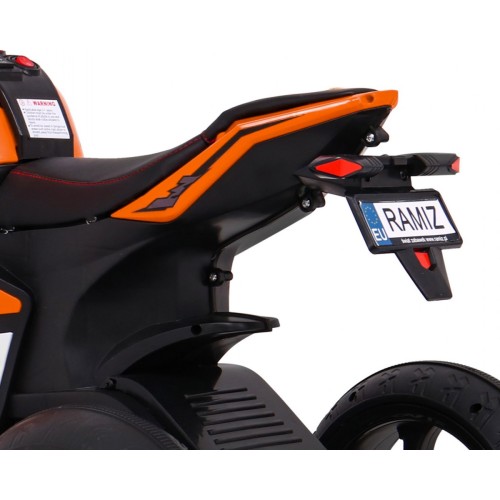 Vozidlo SUPER Motorcycle Oranžový