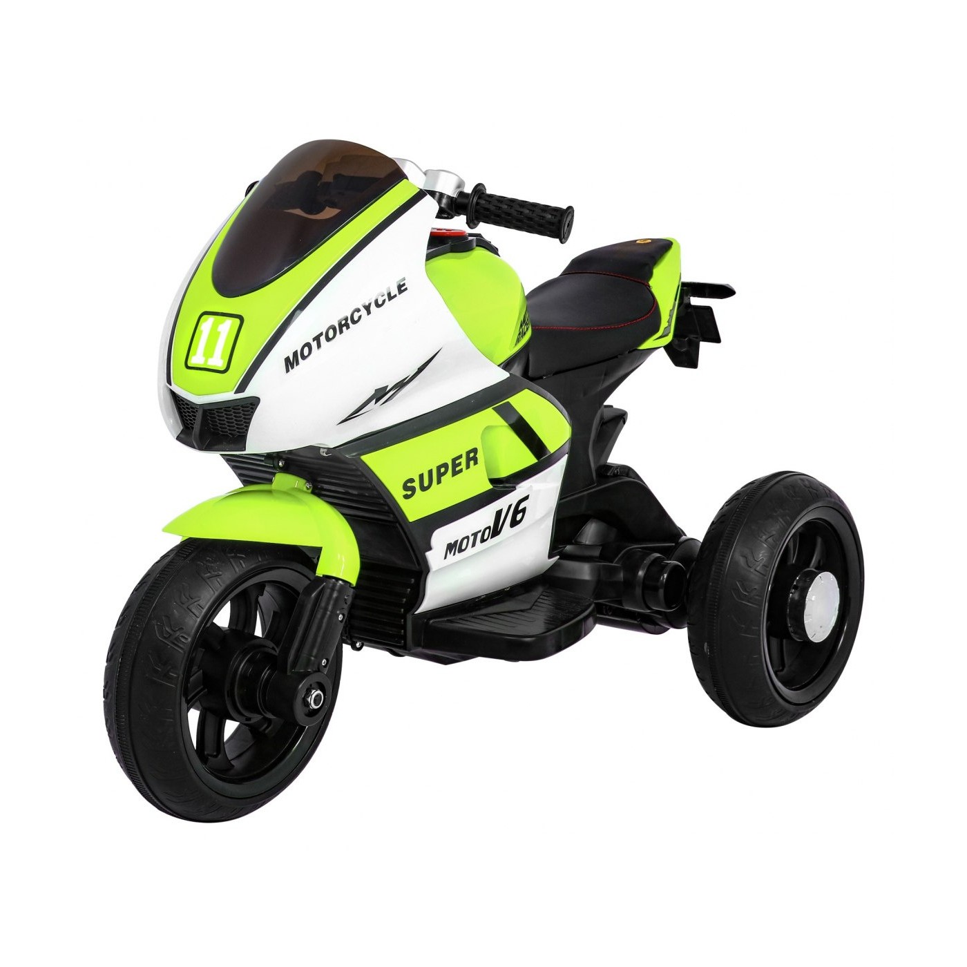 Vozidlo SUPER Motorcycle Zelený
