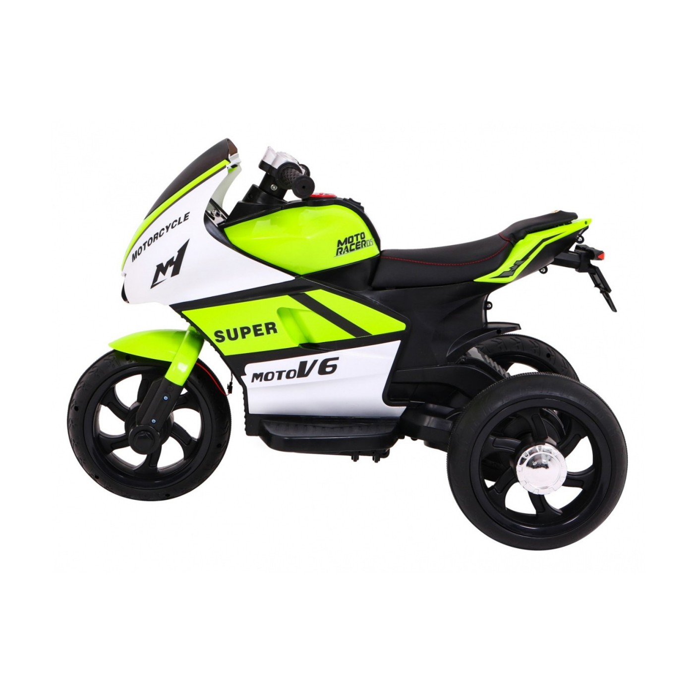 Vozidlo SUPER Motorcycle Zelený