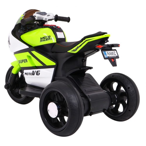 Vozidlo SUPER Motorcycle Zelený