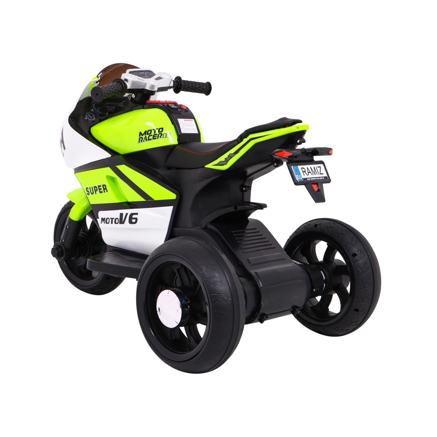 Vozidlo SUPER Motorcycle Zelený