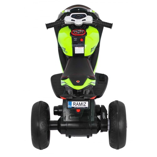 Vozidlo SUPER Motorcycle Zelený