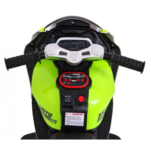 Vozidlo SUPER Motorcycle Zelený