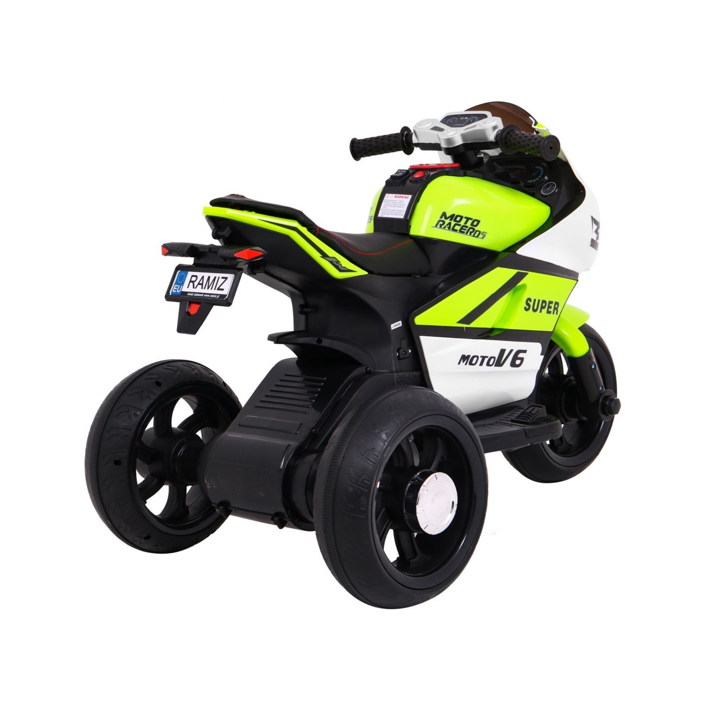 Vozidlo SUPER Motorcycle Zelený